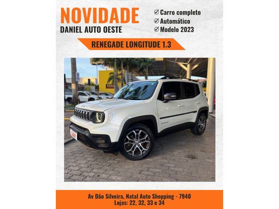 JEEP RENEGADE 1.3 T270 TURBO FLEX LONGITUDE AT6